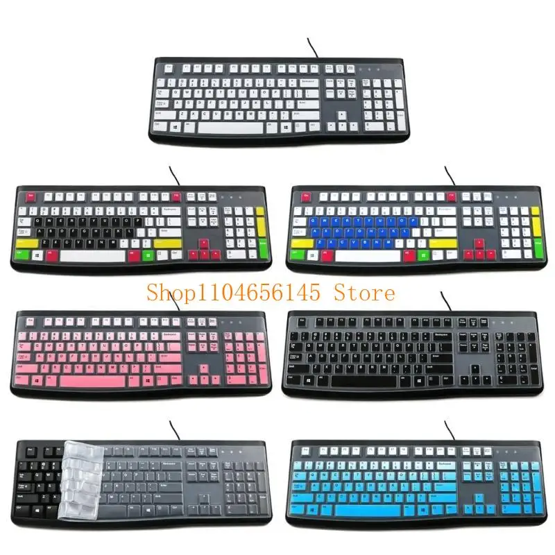 Dustproof Waterproof Transparent Silicone Keyboard Cover Protector