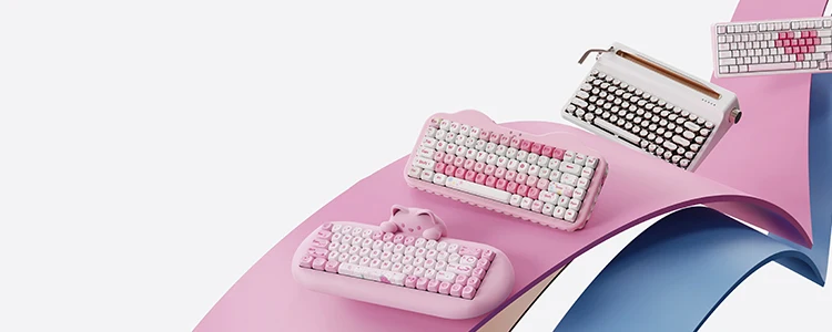 [新品、未使用] YUNZII X98 メカニカルキーボード ピンク筐体 Amazon | YUNZII X98 QMK/VIA対応 ワイヤレス メカニカルゲーミング
