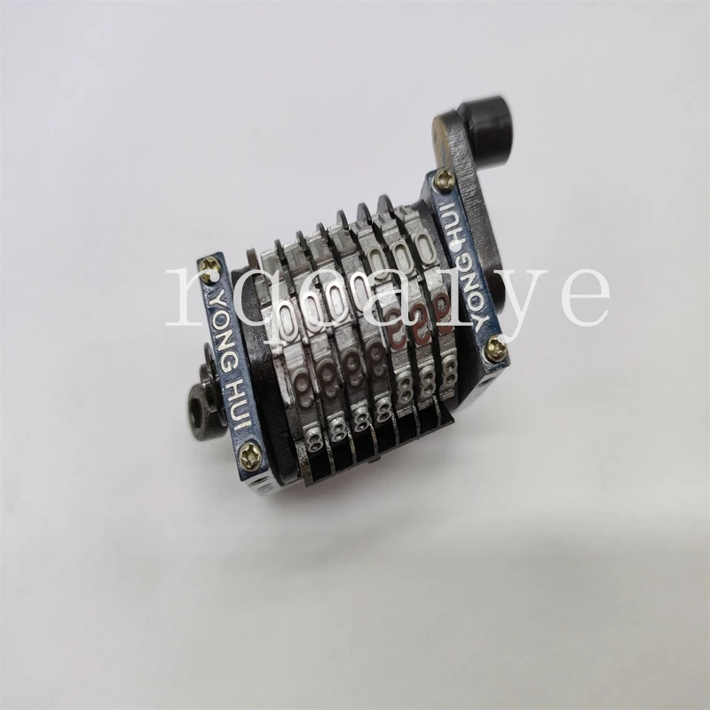 1 PCS No Spring GTO 7-digits 3 Sinking Numbering Machine