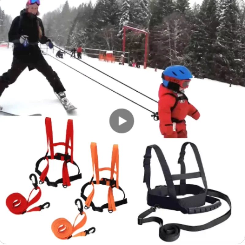 Imbracatura Sicurezza Per Sci Bambini - Regolabile, Con Borsa - Foto 3