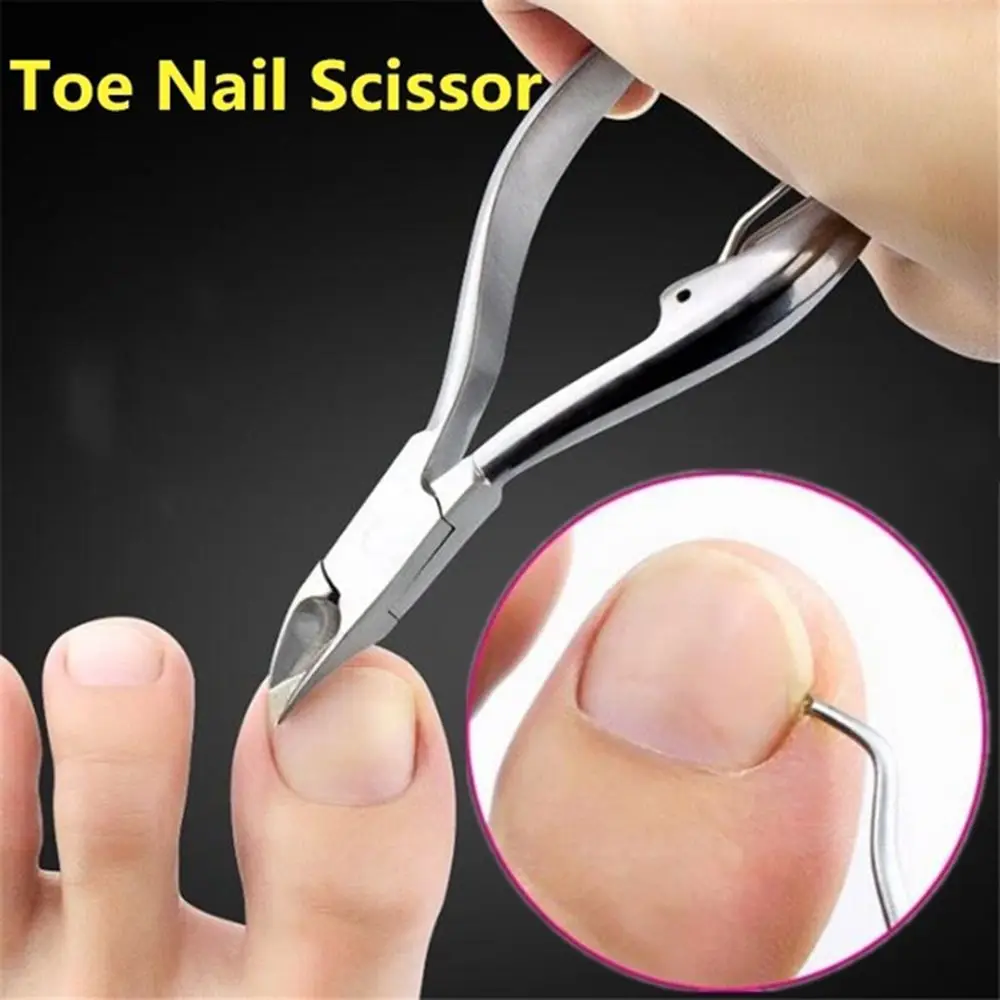 Curved Head Foot Care Tool Manicure Trimmer Edge Cutter Cuticle Scissor Paronychia Clipper Nail Cutter Toe Nail Cuticle Scissor