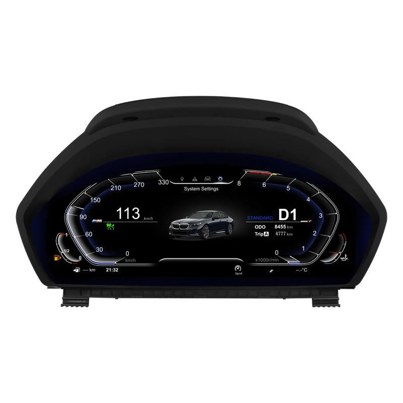 

For BMW 3 Series F30 F31 4 Series F32/F34/F36 LINUX 12.3 Inch LCD Speedometer Dashboard Digital Cluster