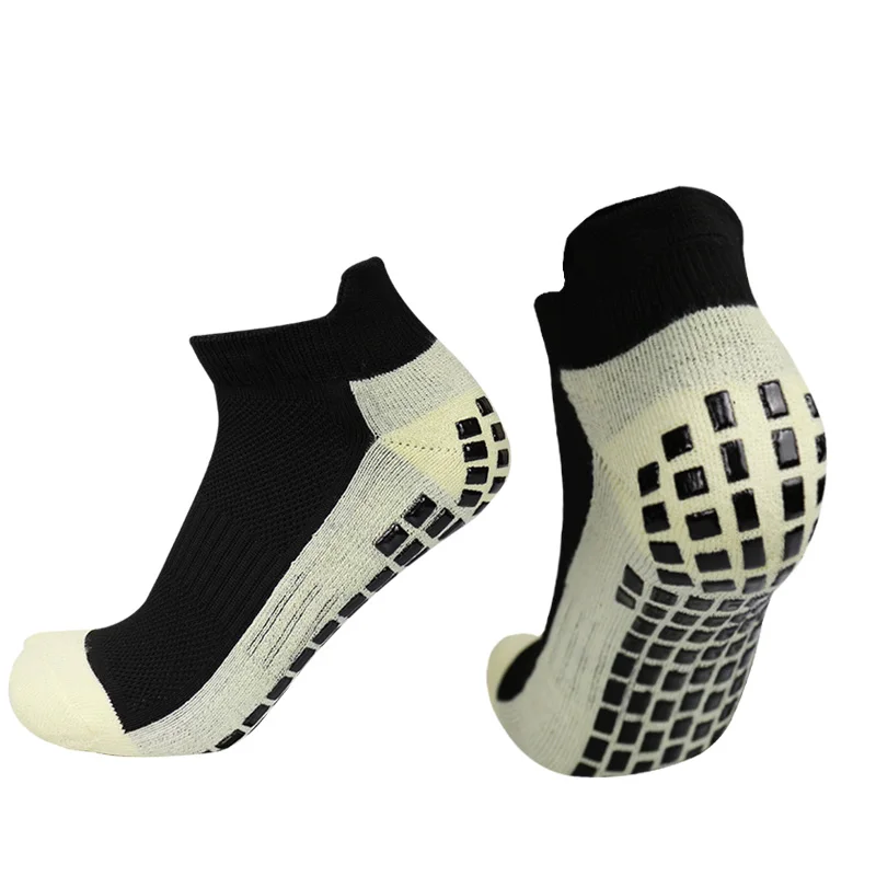 Chaussettes de Football antidérapantes en Silicone, semelle professionnelle, accessoires de sport, poignée de compétition, pour hommes et femmes, nouvelle collection