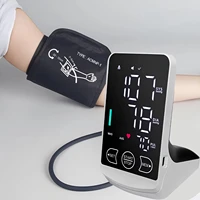 English Voice Large Display LED touch Screen Rechargeable Automatic Tonometer Arm Blood Pressure Monitor Digital Tensiometer 1