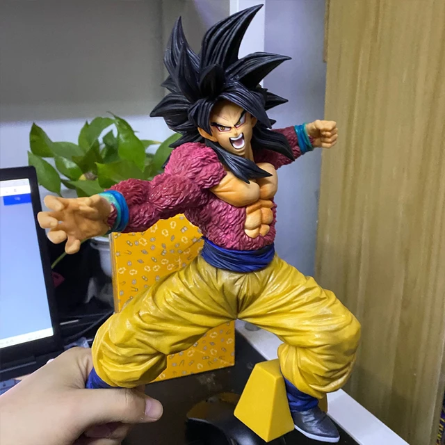 Boneco Goku Criança Dragon Ball GT Bandai Banpresto Original Cor: Amarelo