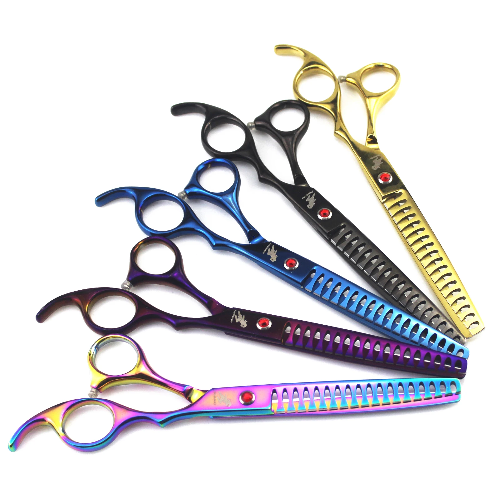 Dog Grooming Scissors Professional 6.5" 7" Japan 440C Thinning Shears