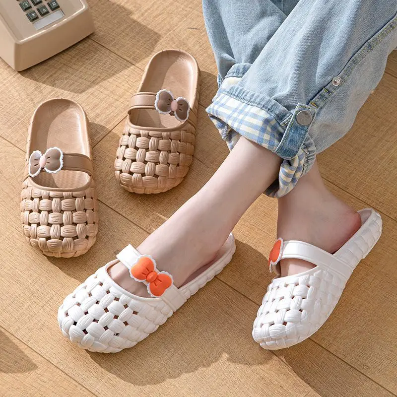 

Womens Sandals 2023 Summer Sandals Fashion Hollow Out Breathable Beach Slippers Flip Flops EVA Massage Slippers Sandals