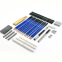 Bview Art Professional 32pcs Artist Sketching Pencil Set Sketch And Drawing Pencils Art Set 4