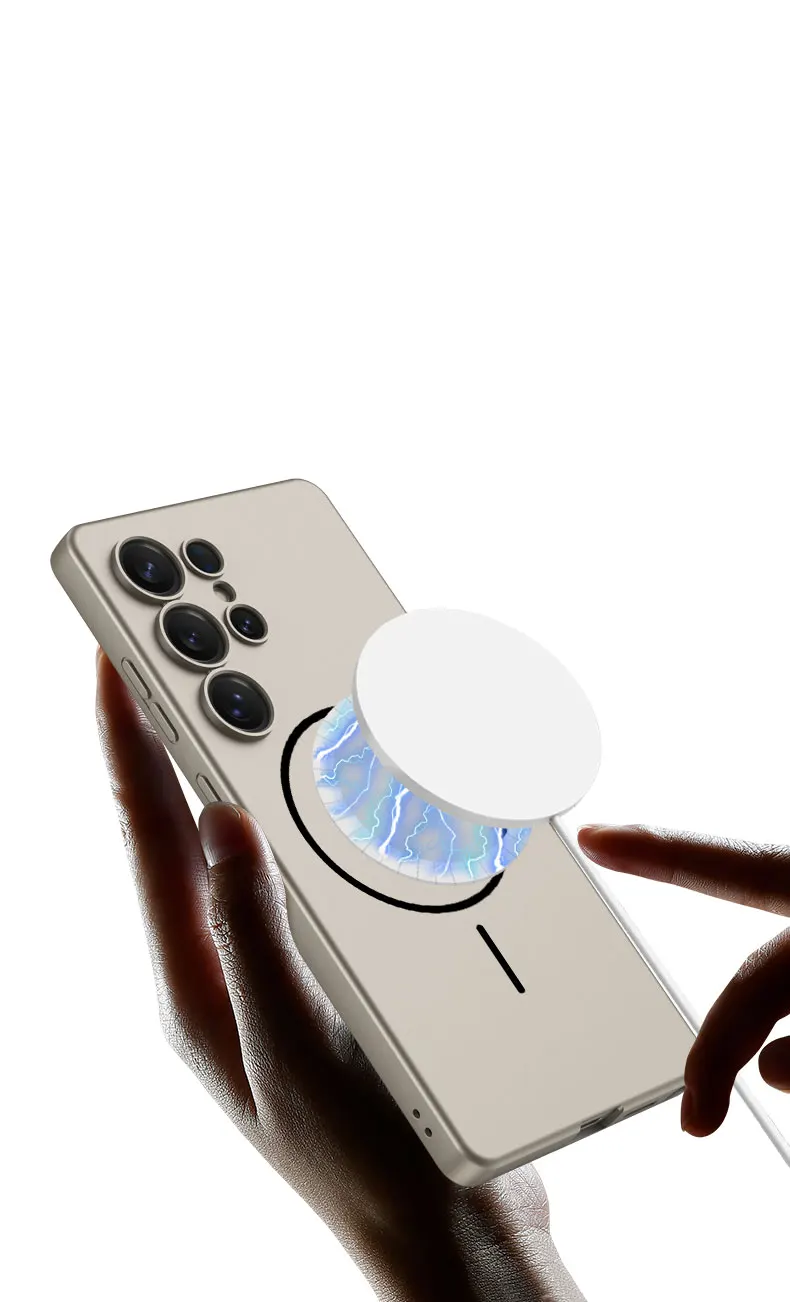 For Magsafe Wireless Charging Case For Samsung Galaxy S25 Ultra Shockproof Armor
