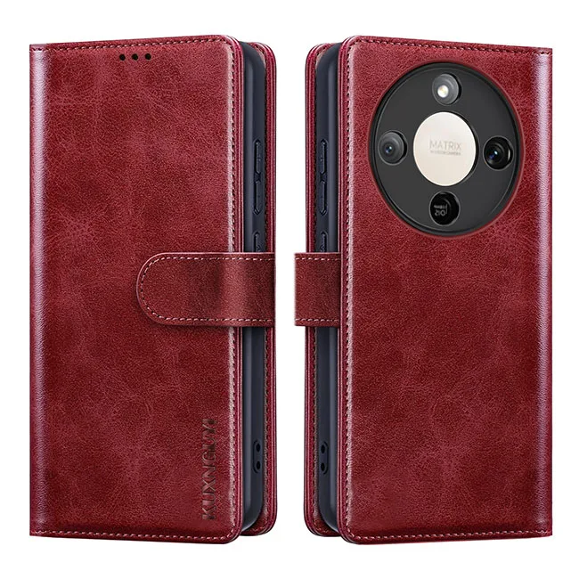 Premium Flip Leather Wallet Phone Case - Elegant and Functional Design