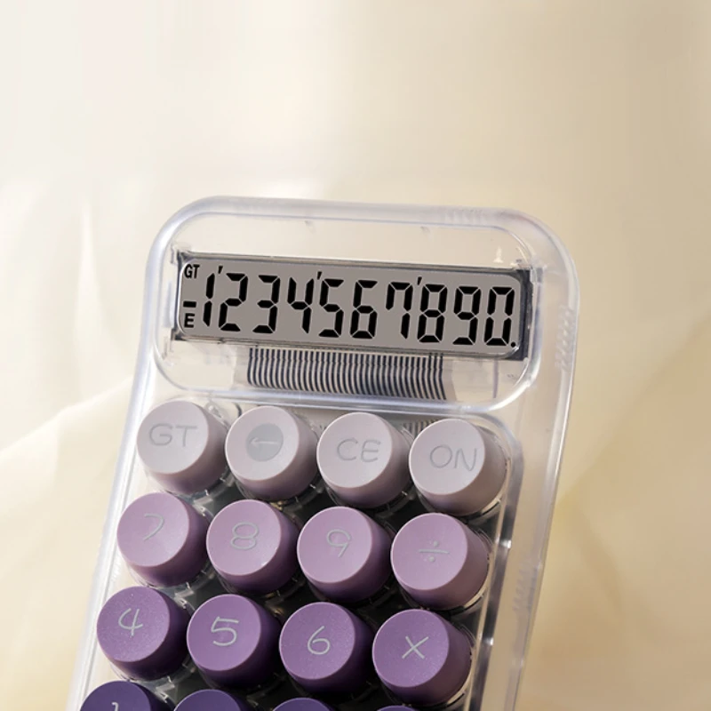 Cute Calculator Gradient 10-Digit Desktop Calculators For Business Office Home