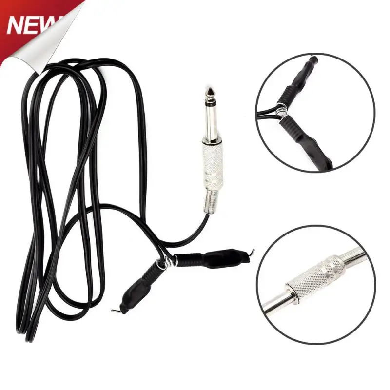Шнур для тату-блока питания с зажимом, лидер продаж, дешевая бесплатная доставка, высококачественный набор для татуировок для профессионалов, ротационная машинка для татуировки, мини