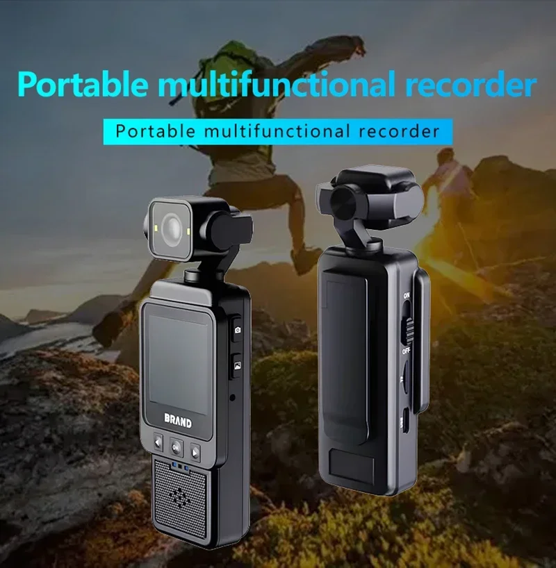 Caméra Action 360° 4K Étanche 30m avec Écran Tactile - WIFI 64Go