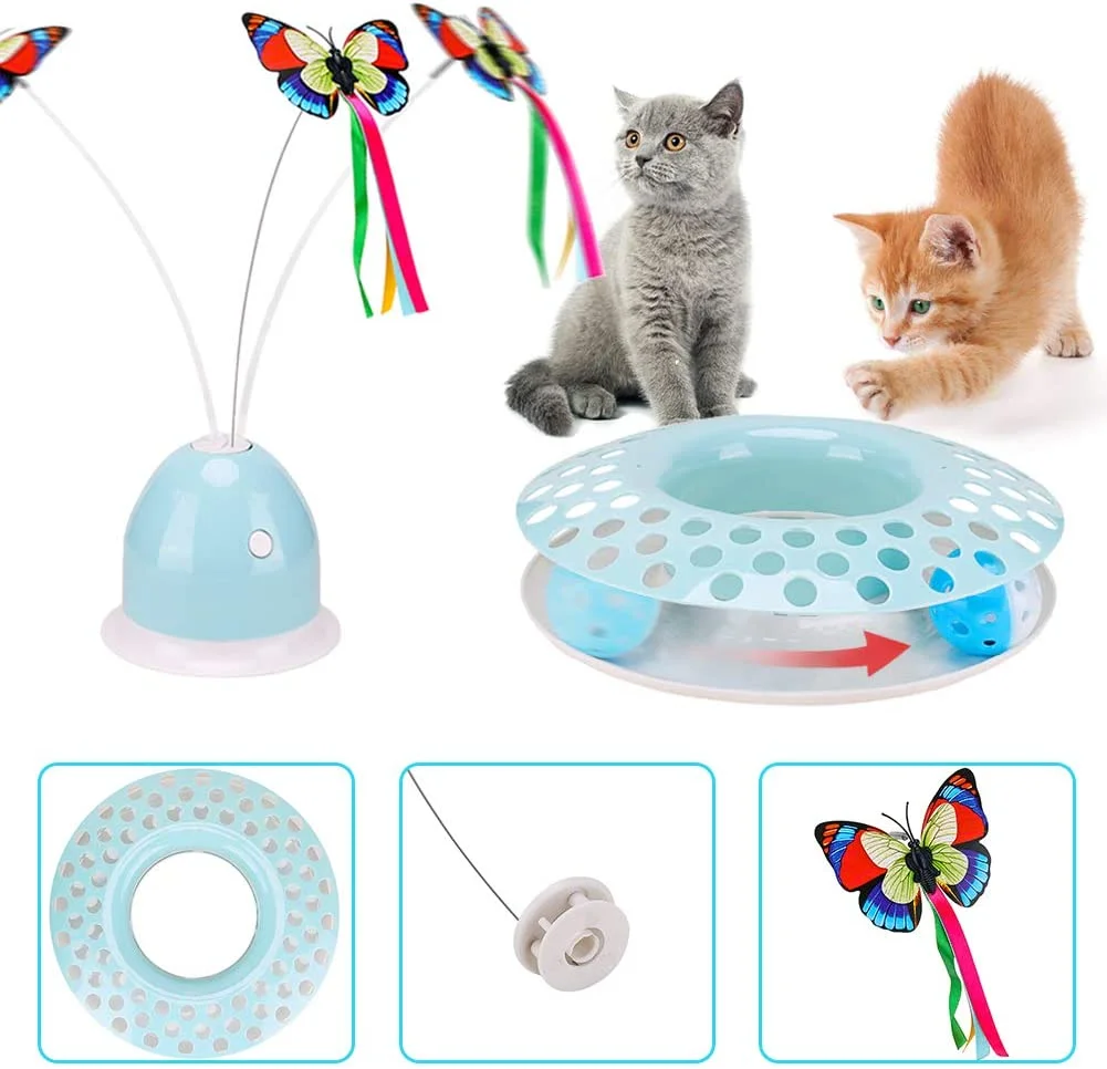 Gato Automático Brinquedos Interativos Elétrica Rotativa Borboleta Gatinho  Gato Brinquedos Realista Fluttering Som Exercício Gato Produtos Para  Animais De Estimação - Brinquedos Para Gatos - AliExpress