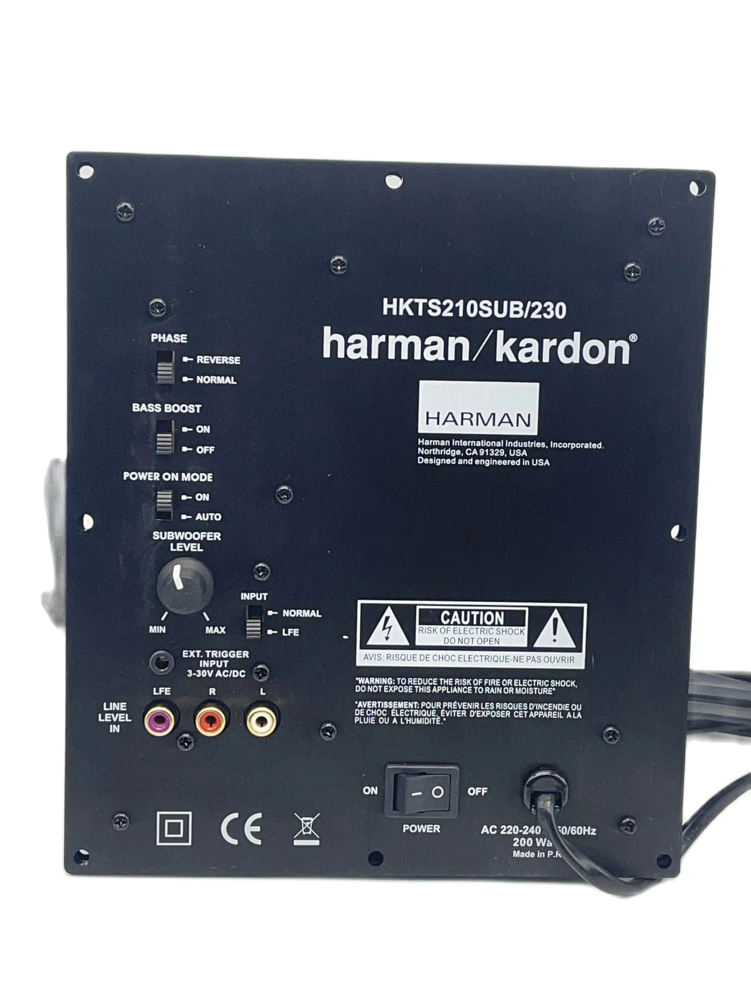 

hkts210sub/230 Subwoofer amplifier board 200W Subwoofer board module