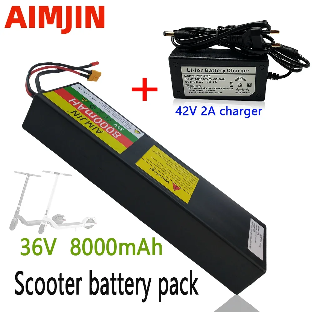 

10S3P 36V 8000mAh Electric Scooter Lithium Battery Pack, 500W Battery Suitable For Electric Scooter Battery Updates