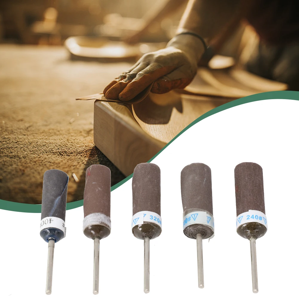 

Shank Grit 180-600# Wet Dry Sandpaper Sanding Bar Rod Stick Polishing Grinding Head For Dremel Rotary Tools Jewellery Metal
