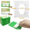Hotel Bathroom Accessories Portable Disposable Toilet Seat Paper Waterproof Soluble Water Covers Type Travel Camping 5