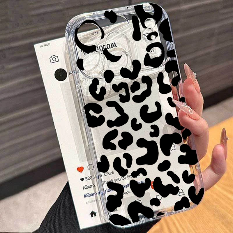 Stylish Leopard Print Phone Case