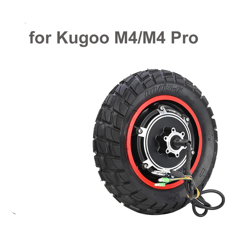 48V 500W Motor for Kugoo M4/M4PRO Electric Scooter 10 Tire Rear Wheel