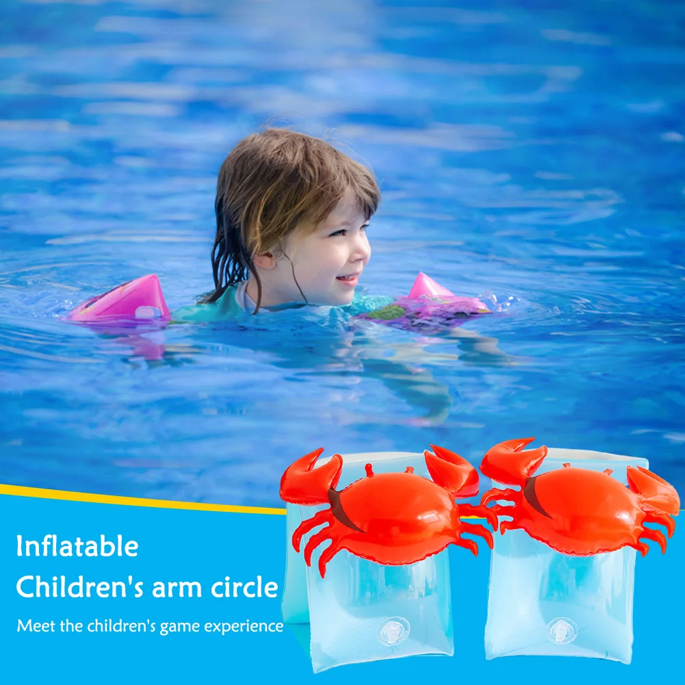Arm Float Circle – Inflatable Arm Rings for Adults and Kids, Fashionable Floating Sleeves for Swimming Beach games & Inflatables Beach Toys and Leisure Accessories