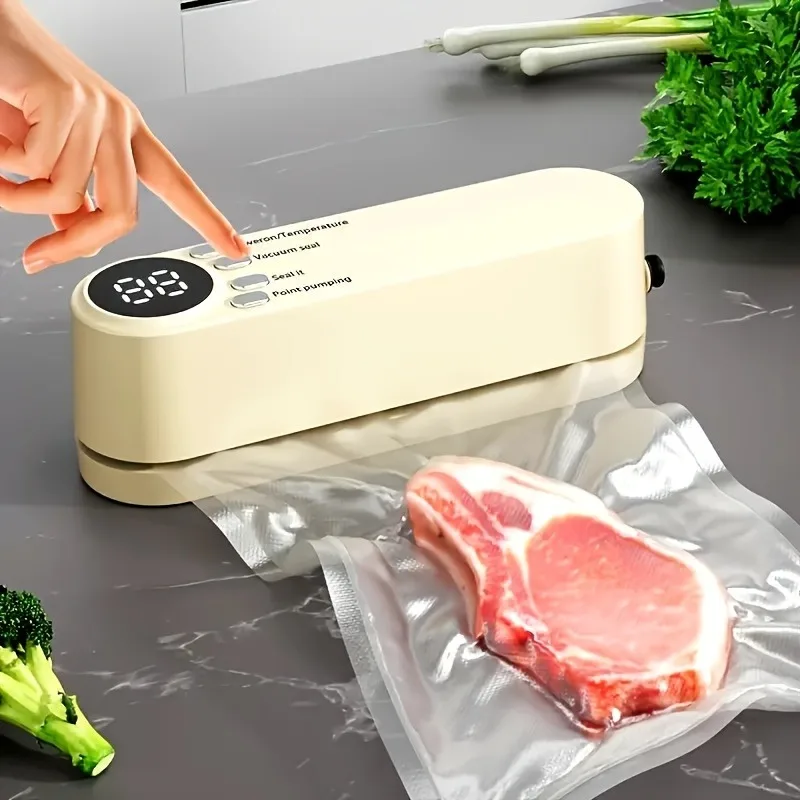 Compact USB Vacuum Sealing Machine Set for Food Preservation