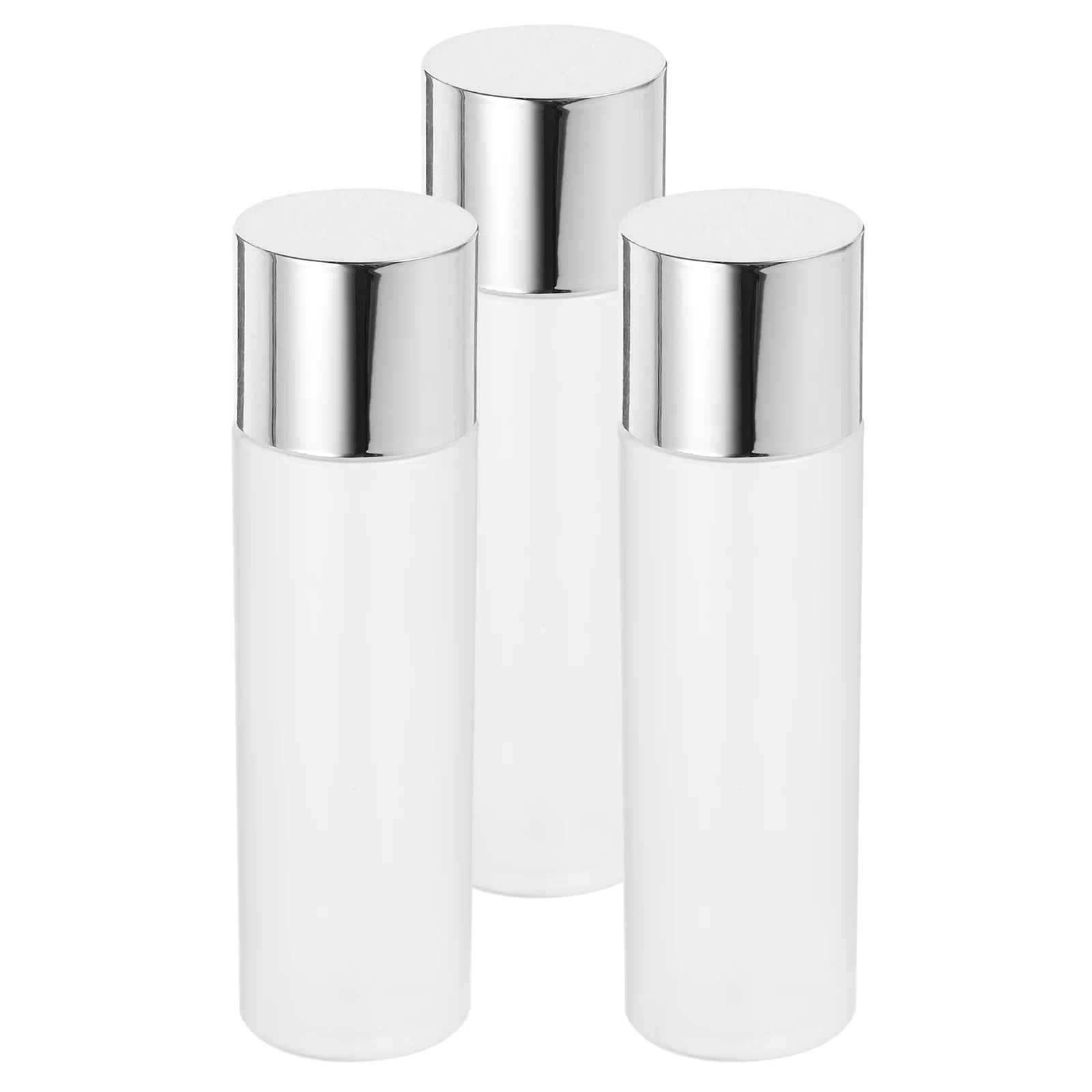 

3 Pcs Bottle Lotion Refillable Sample Travel Container Trip Empty Toiletries Bottles Sub for Emulsion Makeup