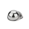 Round Stainless Steel Pet Bowl Dog Cat Food Drink Bowl Replacement Basic Feeder Bowls 6