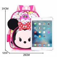 Disney Tsum Tsum 3D Cartoon Mickey Mouse Kid Eggshell Backpack 2-6 Years Old Children Backpack Kindergarten Boy Schoolbag 2