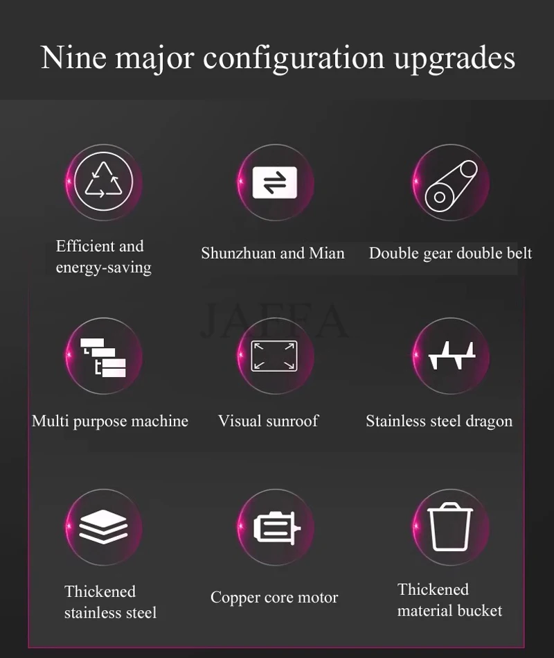 Description Picture 5 of itemElectric Dough Machine Stainless Steel Commercial Cream Egg Whisk Mixer Processor Kitchen Food Stand Blender