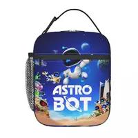 Astro Bot Merch Insulated Lunch Bags For Picnic Food Storage Bag Portable Thermal Cooler Bento Box 1