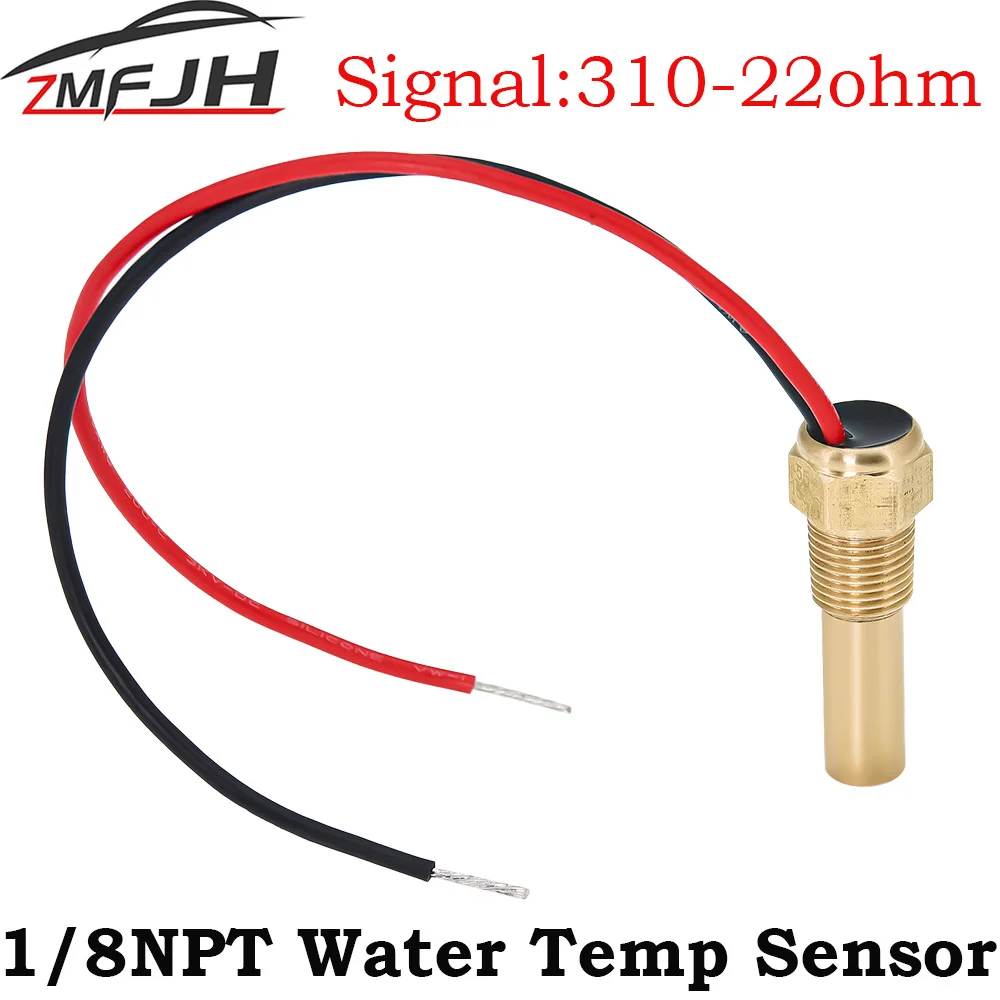 1/8NPT Thread Water Temp Sensor For Car Boat Marine Alarm Sender 310-22ohm Temp Sensor For Marine Boat Car Water Gauge