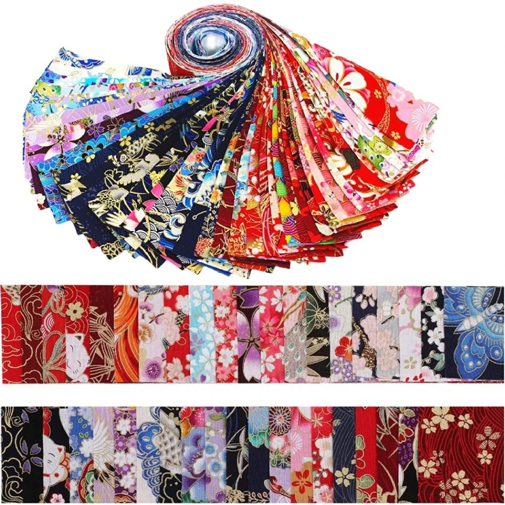 Tela Elegante De Algodón Con Estampado De Flores De Fabirc, 5 Unidades, Para Costura, Para Costura, Manualidades, Acolchados, Costura, Bricolaje Y Principiantes. Color: 541, Tamaño: 7.9 In