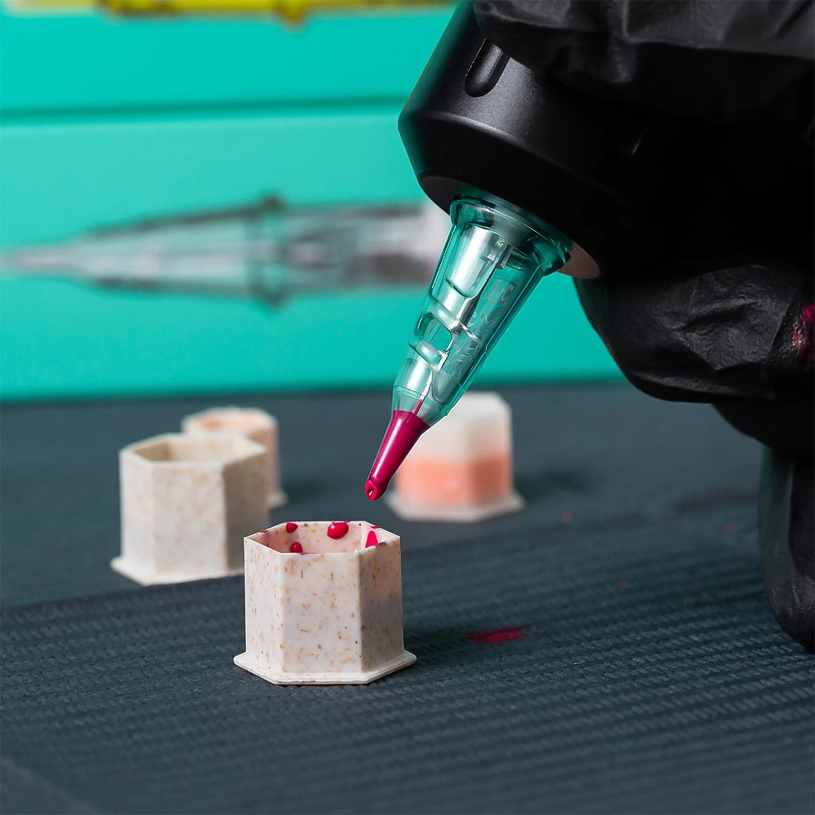 タトゥーカートリッジ,20個セット,アートメイク,針,眉毛,アイライナー