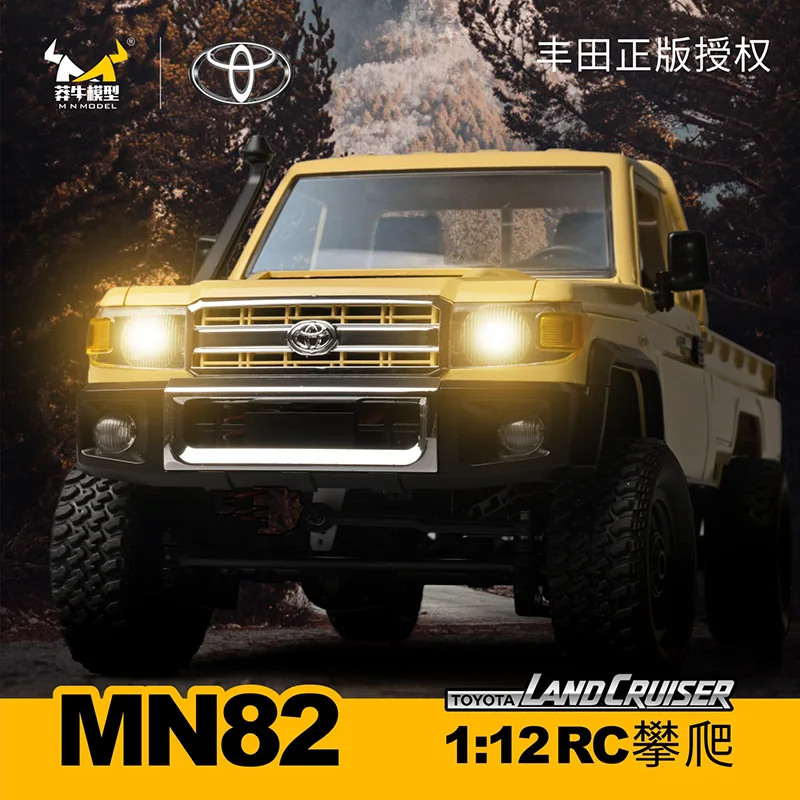 Voiture RC 1/12 4WD 2.4G MN82 Camionnette Tout Terrain