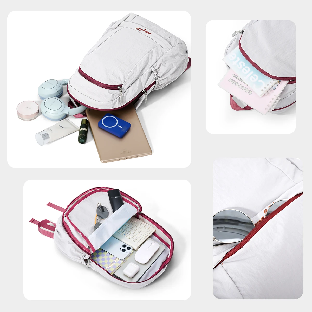 Waterproof Outdoor Backpack Women's Travel Lightweight Travel Backpack School Bag Ultra-Lightweight Mountaineering Bag