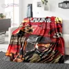 Game Red Dead Redemption Series Blanket John Marston Blanket Flannel Decoration Home Bedspread Cowboy Characters Blanket 4