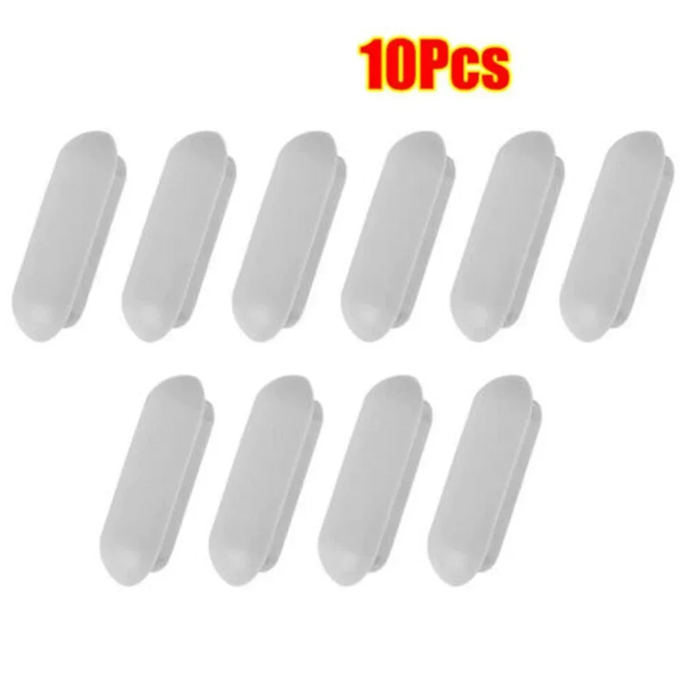 10 Pcs Toilet Seat Buffer Toilet Seats Bumpers Seat Top Cover Cushion Stopper White Bathroom Accessories Gaskets