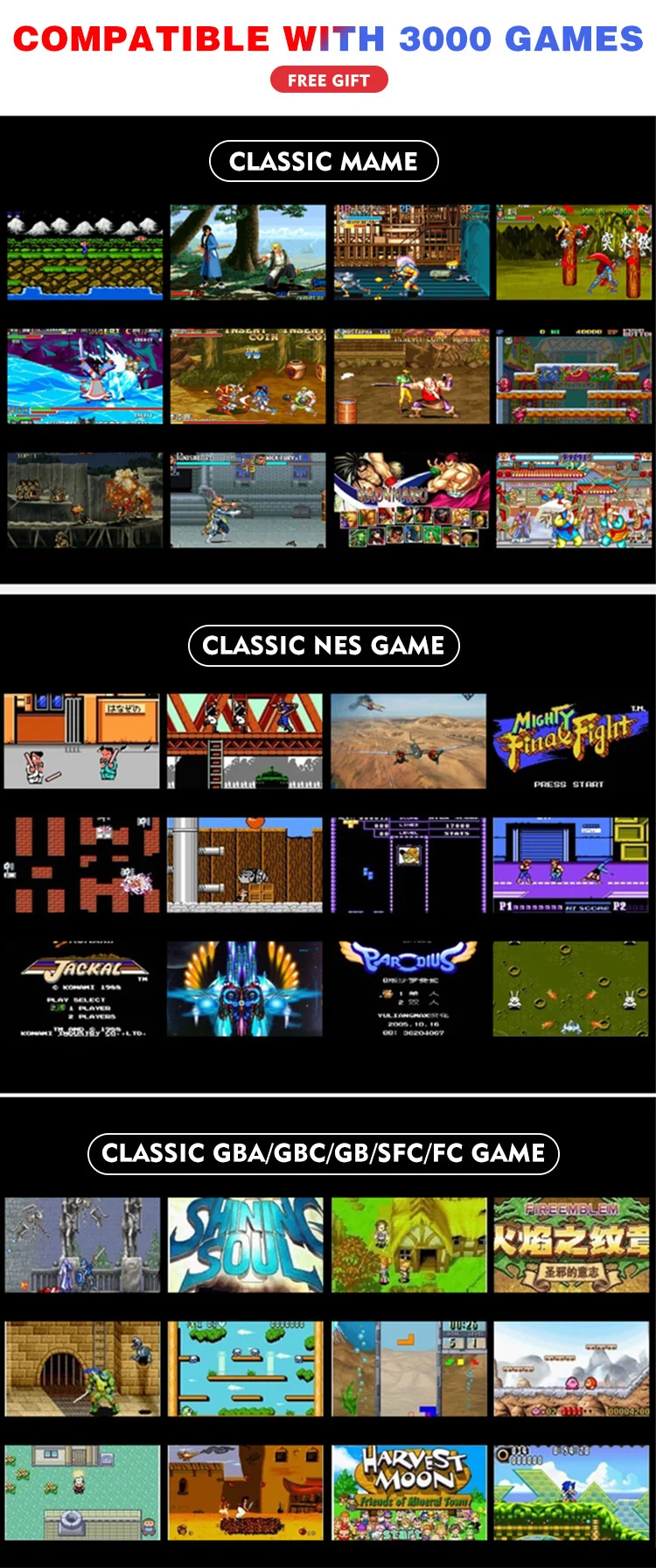 X1 / x9 / X12 handheld game console PSP nostalgic GBA / NES handheld game console 5-inch large screen handheld