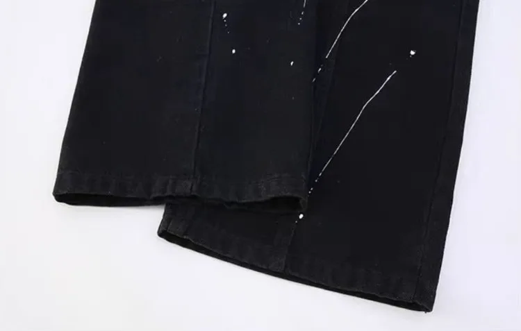 Wide-Leg Jeans Winter Fleece-Lined Thermal