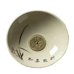 Elegant Ceramic Incense Burner (1PC Diameter 8.5cm)