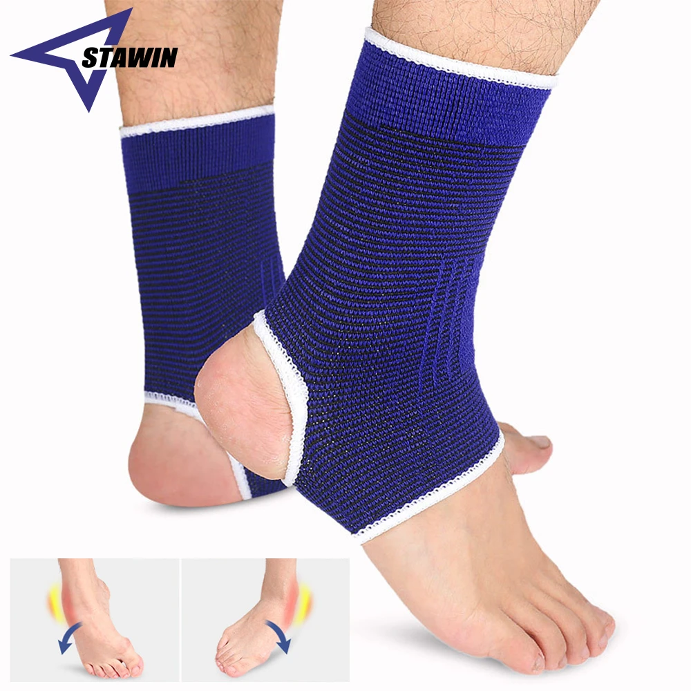 2pcs Elastic Ankle Brace Support Compression Wrap Movement Protection