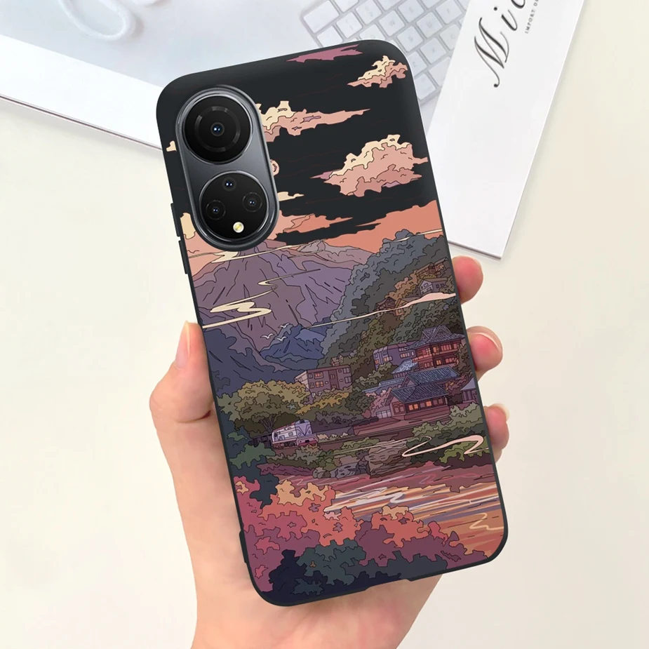 Cute Astronauts Cartoon Soft TPU Phone Case Cover