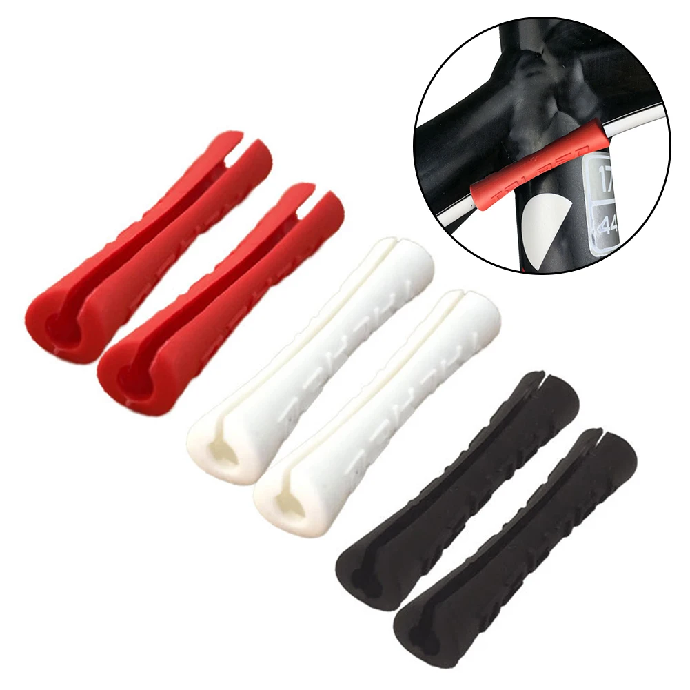 

Mountain Bike Bicycle Cable Protector Line Pipe Sleeve Anti Scratch Shift Brake Bicycle Parts For Mountain/road/folding Bikes