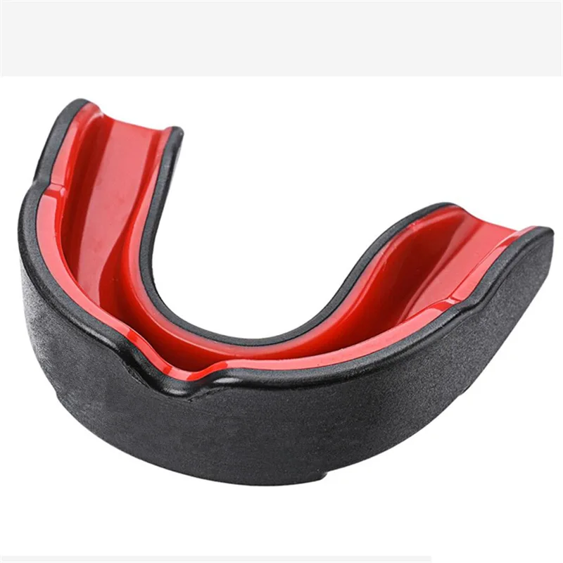 Kids Boxing Gum Shield with Storage Case Mouth Guard sports mouth guard mouth guard EVA Mouth Protector Double Colored For Boxing MMA Kickboxing Muay Thai