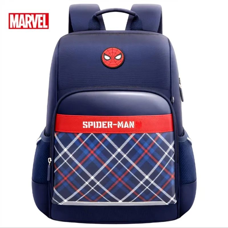 

2022 Disney New School Bags For Boys Primary Student Shoulder Orthopedic Backpack British Spider Man Captain America Mochilas