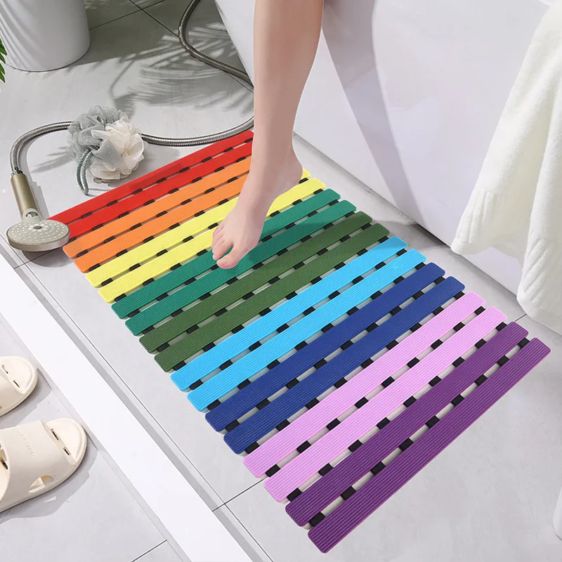 

Toilet Mat Bath Rug Bathroom Anti-skid Mat Splicing Household Kitchen Children's Floor Mat Bedroom Door Step Mat Supplies