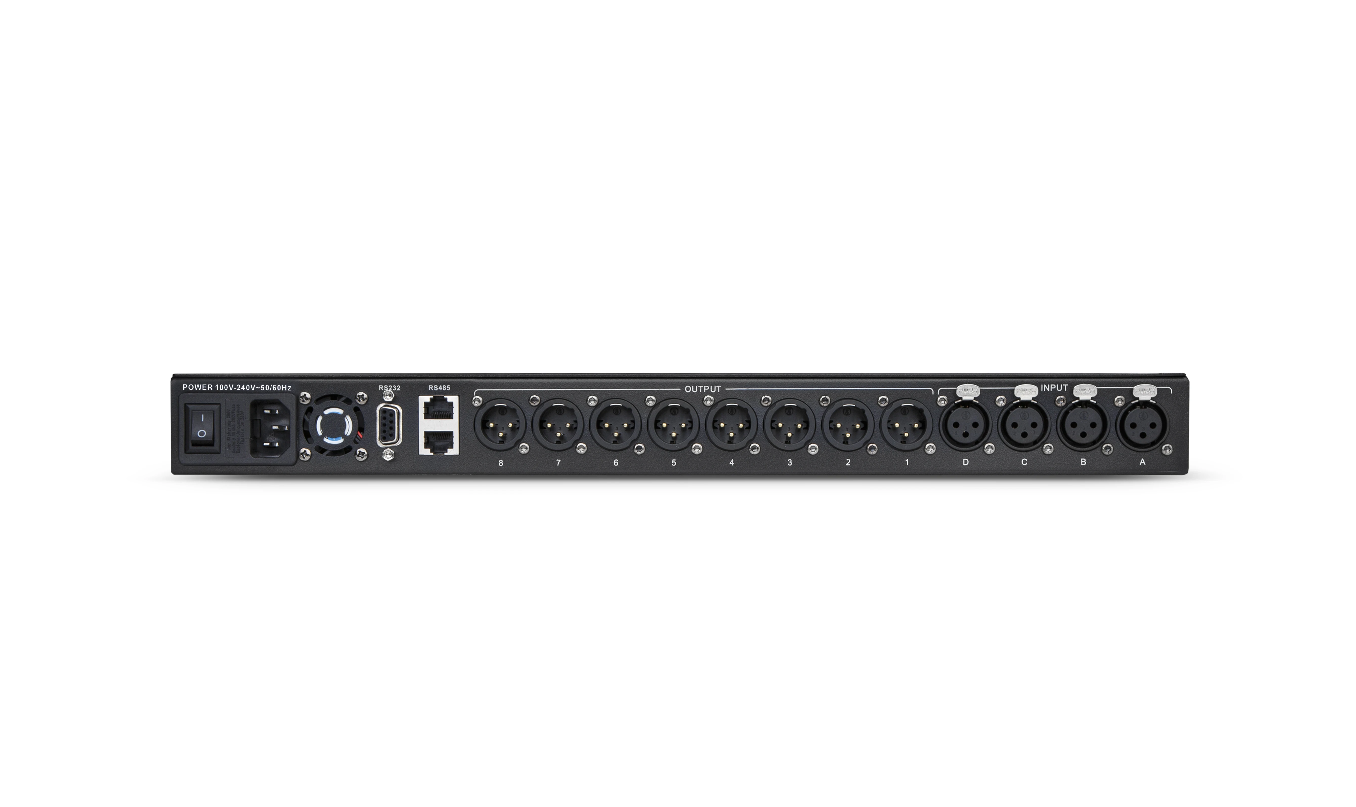 Top New Music Driver Rack 2 In 6 Out 4 In 8 Out Stage Processador No Driver Required Original Software Pro Professional Speaker