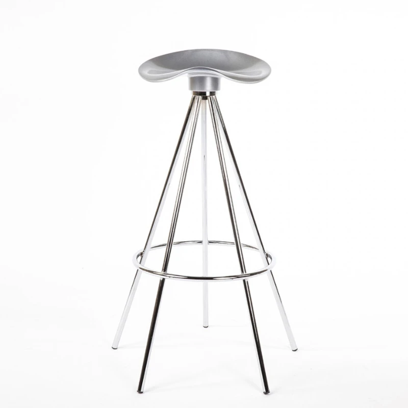 

Fashionable and minimalist metal bar chairs, personalized home front desk, hotel bar stools