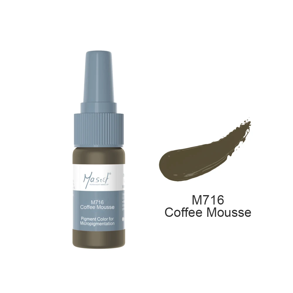 Mastor New Eyebrow PMU pigment Microblading Pigment Professional 8 Colors Tattoo Ink
